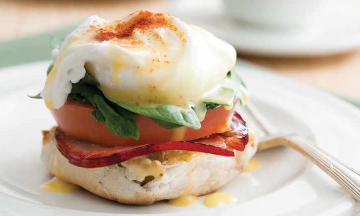 Low Calorie Eggs Benedict