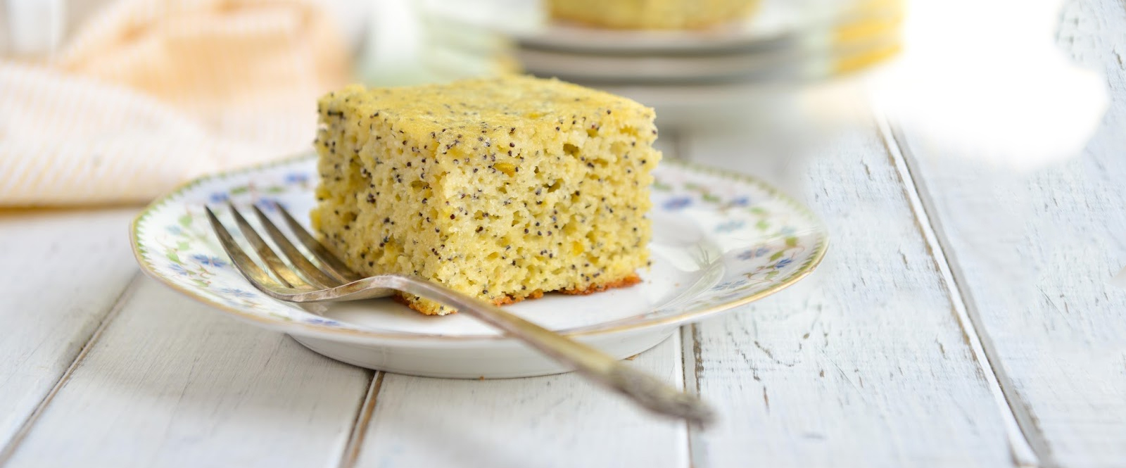 Lemon Poppy Seed Snack Cake