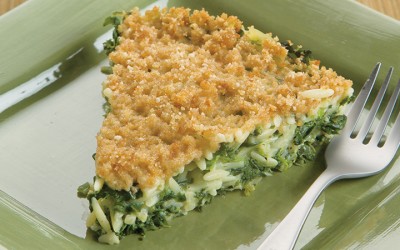 Orzo Spinach Pie