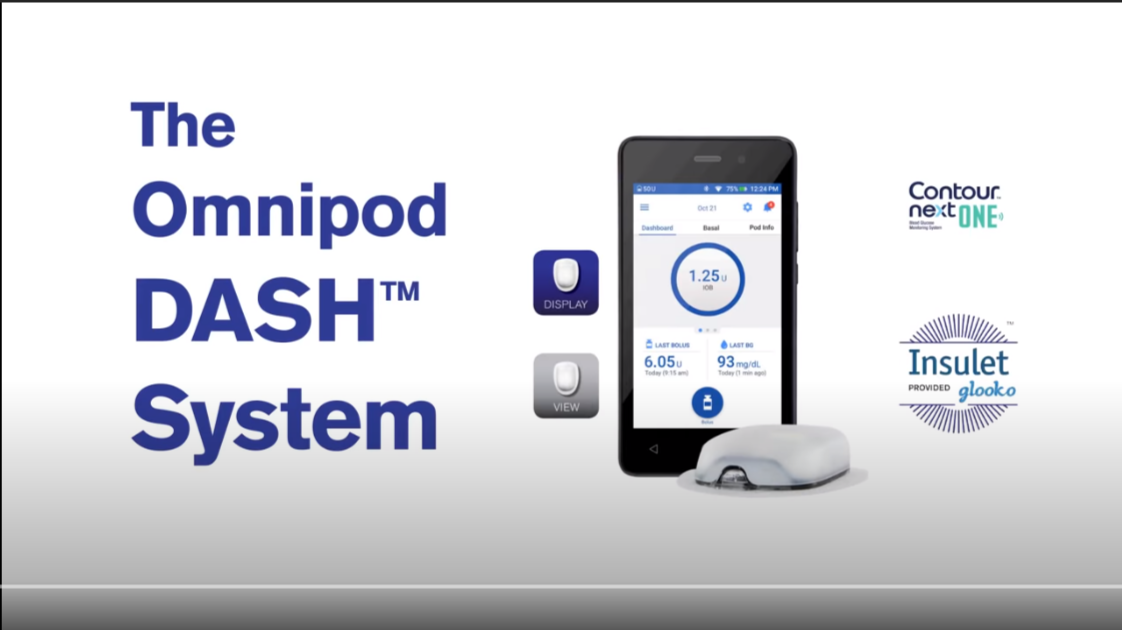 Omnipod Dash System YouTube Video - Thumbnail