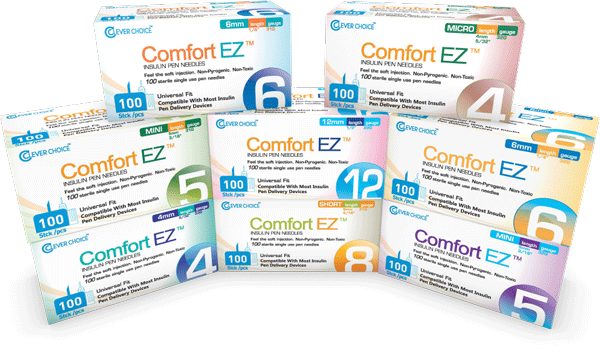 Comfort EZ Insulin Pen Needles 100 count