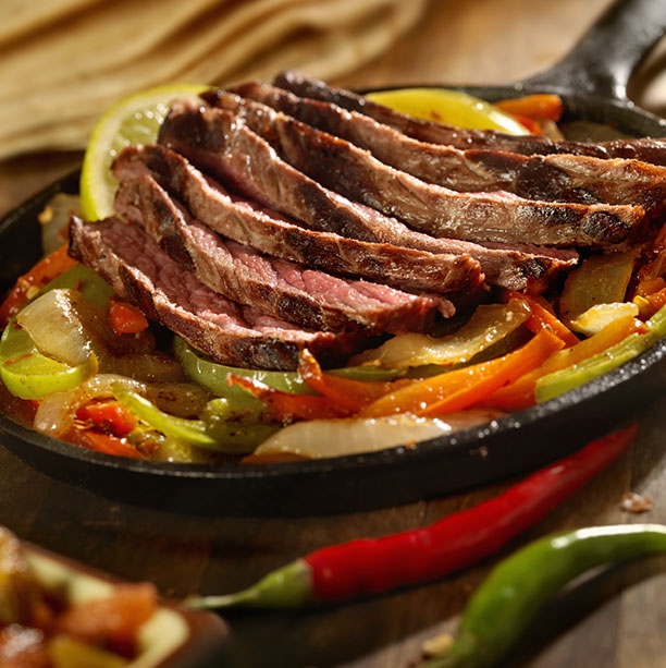 steak fajitas