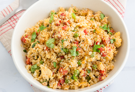 Low Carb Veggie Fried Rice