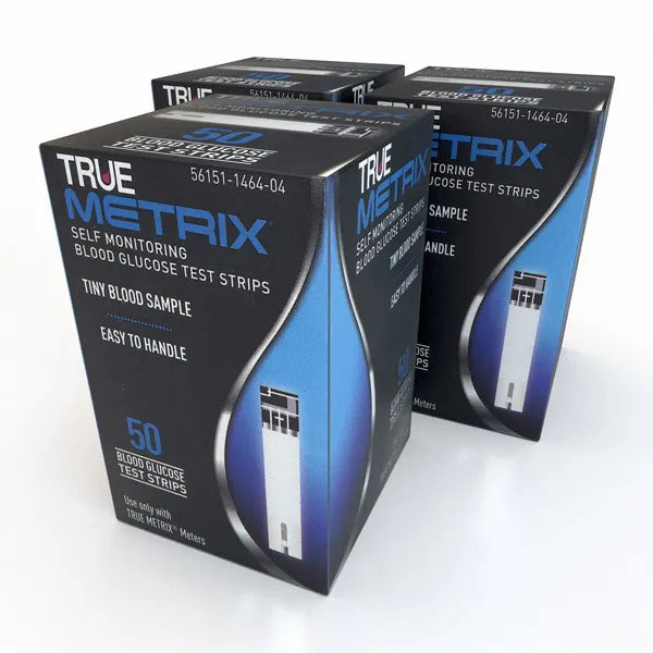 TrueMetrix Test Strips (50/Vial)